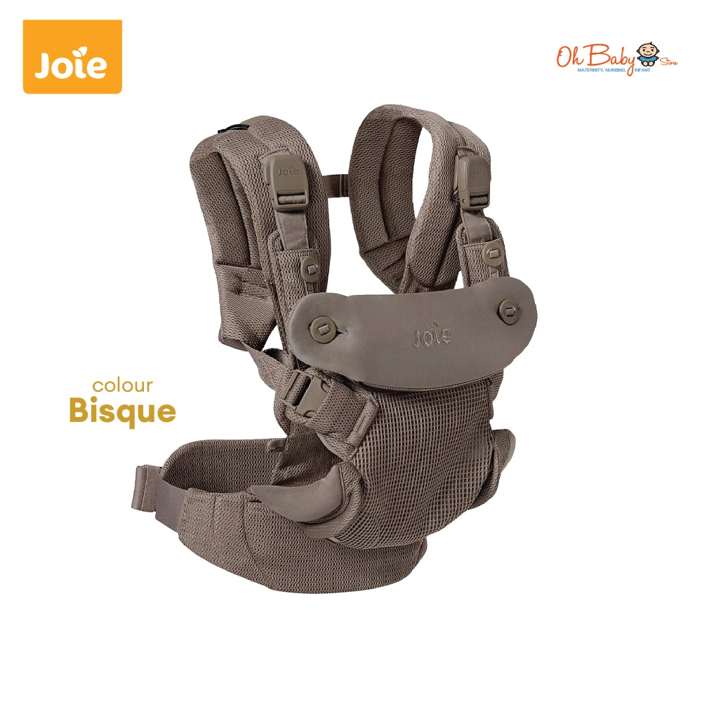 Joie savvy™ air | 4-in-1 Baby Carrier Berventilasi, Ergonomic Support | 3.5kg – 15kg | 2-Year Warranty