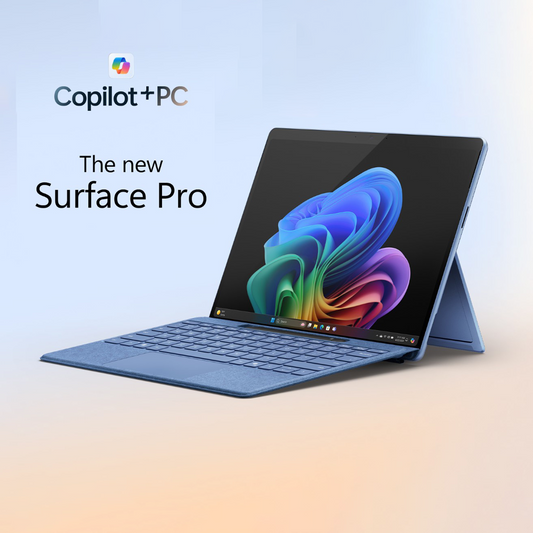 Microsoft Surface Pro - Copilot+ PC - 13" - Snapdragon ® X Plus -16GB Memory - 256GB SSD - (Latest Model, 11th Edition) - Platinum - ZHX-00013