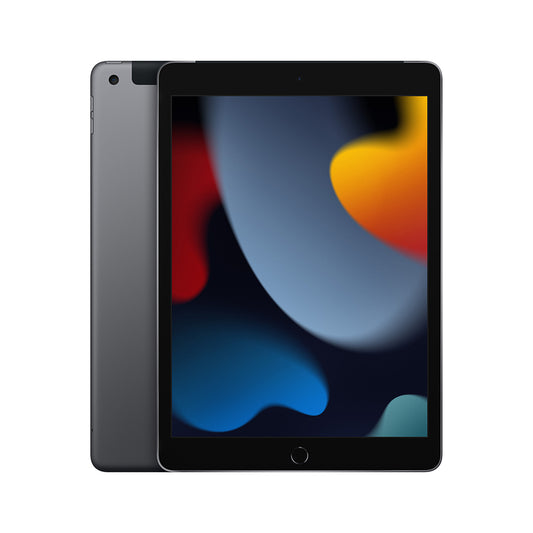 Apple iPad 10.2-inci Wi-Fi Generasi Ke-9 + Selular 256GB - Kelabu Angkasa 