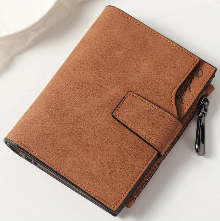 Women Scrub Leather Long Wallet High Quality Ladies Clutch Wallet Lady Purses Large Capacity Wallets Carteira Feminina 5 Choices