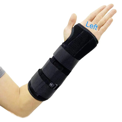 Lengan Pergelangan Tangan Perubatan Menyokong pendakap Carpal Tunnel Sprain Splint Forearm Pelindung Penetapan patah artikular hiperartikular 