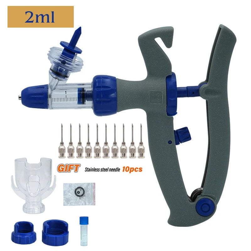 1ml/2ml/5ml自动兽用连续注射器动物注射可调节疫苗适用于牲畜猪牛羊