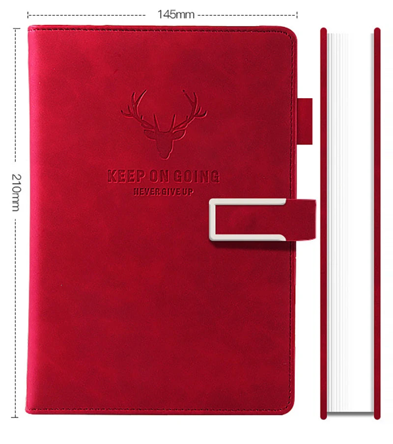 Student Notebook A5 Learning Notebook Office Work Notebook Waterproof Wear Resistant Comfortable Thick Hand Feel Notebooks