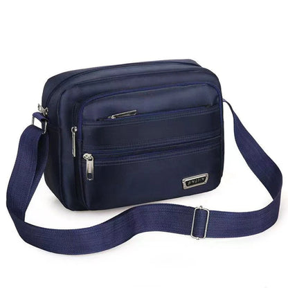 Beg Selempang Lelaki Beg Koleksi Hitam untuk Lelaki Leisure Shoulder Messenger Bag Satchel Business Man Oxford Packs 
