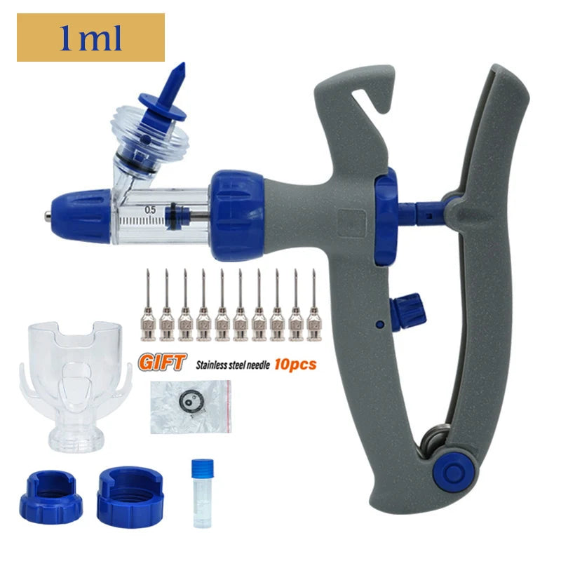 1ml/2ml/5ml自动兽用连续注射器动物注射可调节疫苗适用于牲畜猪牛羊
