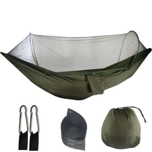 Mosquito Net Hammock Outdoor Hammock Tent Camping Automatic Quick Unfolding Sleeping Tent Portable Mosquito Prevention Hammocks