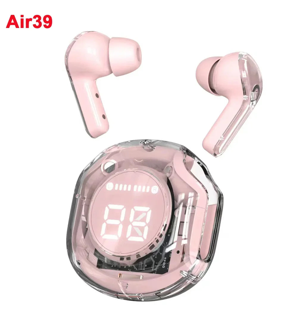 Air39 Wireless LED Bluetooth Earphones HIFI Earphones Power Digital Display Stereo Earphones Suitable for Xiaomi iPhone