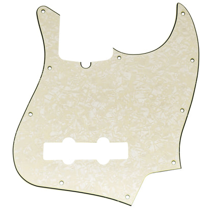 Musiclily Pro 10 Lubang Gaya Moden J Bass Pickguard untuk 4 String American Jazz Bass