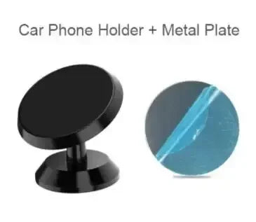 Magnetic Car Phone Holder Mount Dashboard Smartphone Mobile Stand Bracket Cell GPS Support in Car For iPhone Xiaomi Samsung LG