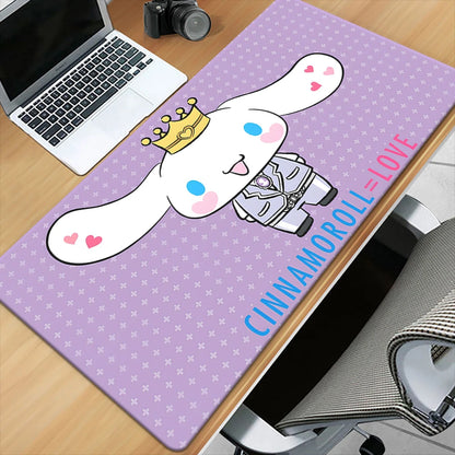 Cinnamoroll  mouse pad, keyboard, gaming accessories, mouse pad, gaming office computer, PC gaming console, laptop, writing desk