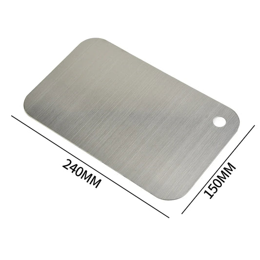 304 Stainless Steel Cutting Board Home Kitchen Rectangular Board Sterile Mildew Proof Fruit Vegetable Meat Chopping Board