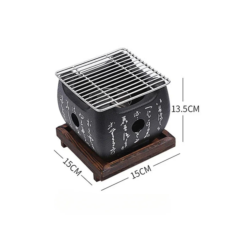 Barbecue Oven Grill Aluminium Alloy Outdoor Bbq Stove Indoor Portable Japanese Roasting Cuisine Stoves Charcoal Barbecue Tools