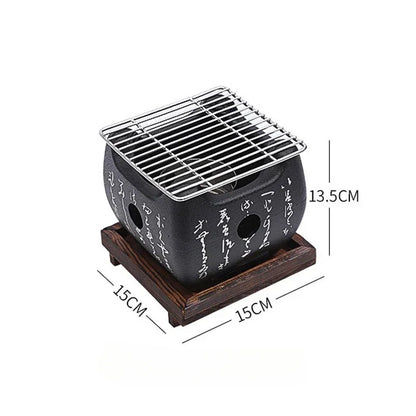 Barbecue Oven Grill Aluminium Alloy Outdoor Bbq Stove Indoor Portable Japanese Roasting Cuisine Stoves Charcoal Barbecue Tools