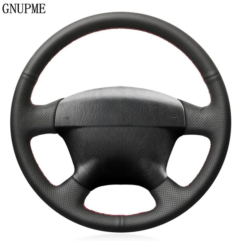 Steering Wheel Cover Black Artificial Leather Car Steering Wheel Covers For Honda Civic 2000-2005 Civic Hybrid 2003 Stream 2001