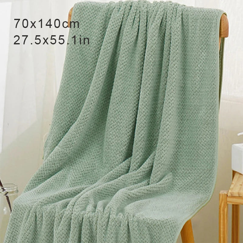 High quality thicken Coral velvet bath towel Soft Quick Absorbent Bath Towel Bathroom Hotel Eco-Friendly Beach Towel For Home