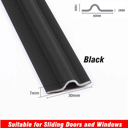 6M Soundproof Foam Sliding Window Sealing Strip  Wearable Casement Window Weather Stripping Door Gap Filler Acoustic Seal Tape