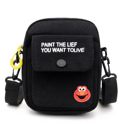 Beg Crossbody Kanak-kanak Beg Kanvas untuk Ibu Lelaki Beg Kanak-kanak untuk Dompet Perempuan dan Beg Tangan Beg Kelas untuk Perempuan Beg Bahu Wanita Сумка 