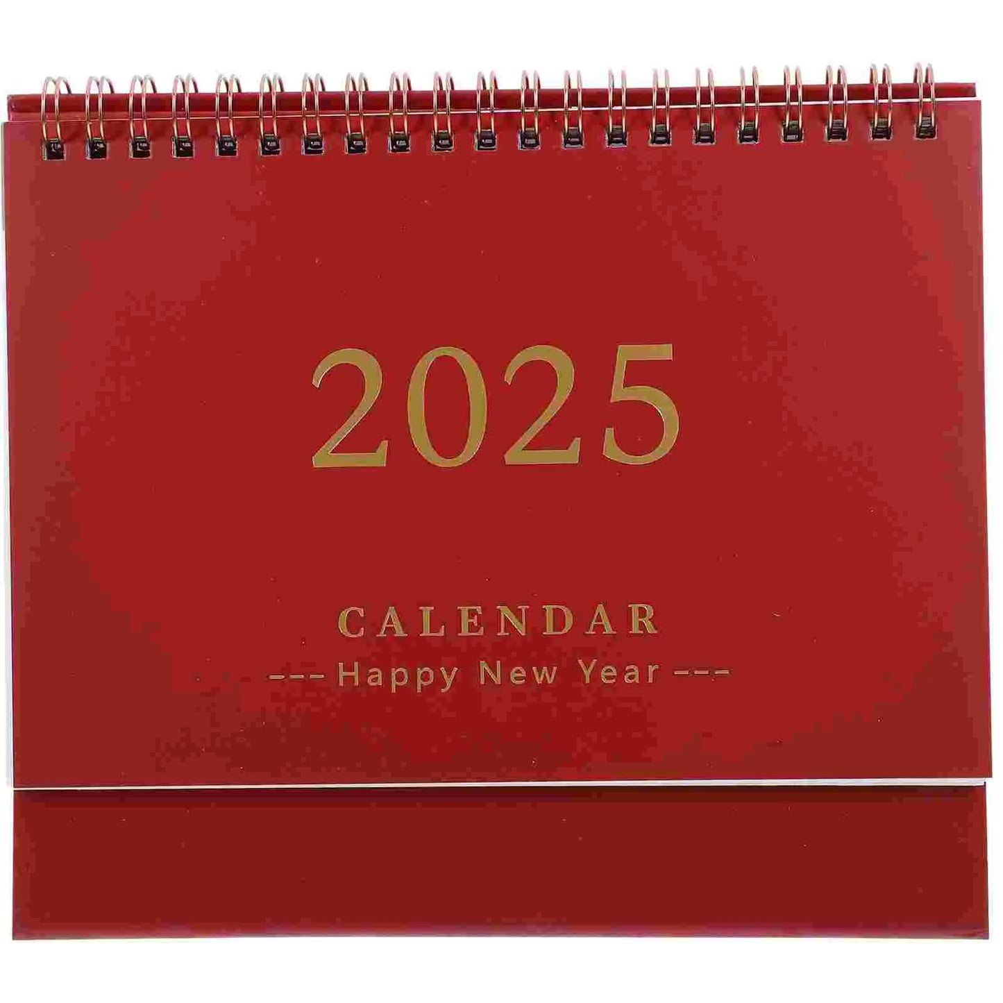 24 25 Desk Calendar Monthly 2025 Mini Standing Decoration Office Desktop Planner