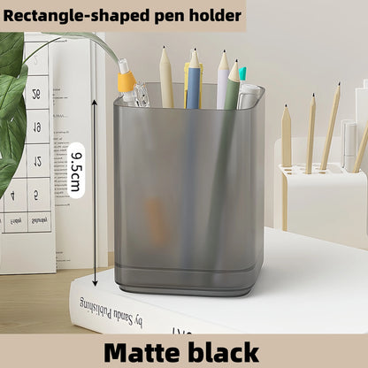 Pen Organizer Desk Organization Cute Desk Pencil Markers Cup Holder Storage Box Set Multi-Functional Stationary for Home Office