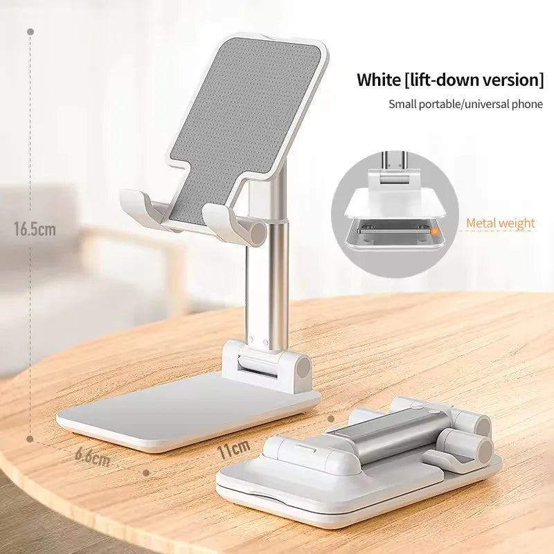 Desk Mobile Phone Holder Stand For IPhone IPad Xiaomi Adjustable Desktop Tablet Holder Universal Table Cell Phone Stand