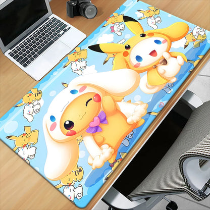 Cinnamoroll  mouse pad, keyboard, gaming accessories, mouse pad, gaming office computer, PC gaming console, laptop, writing desk