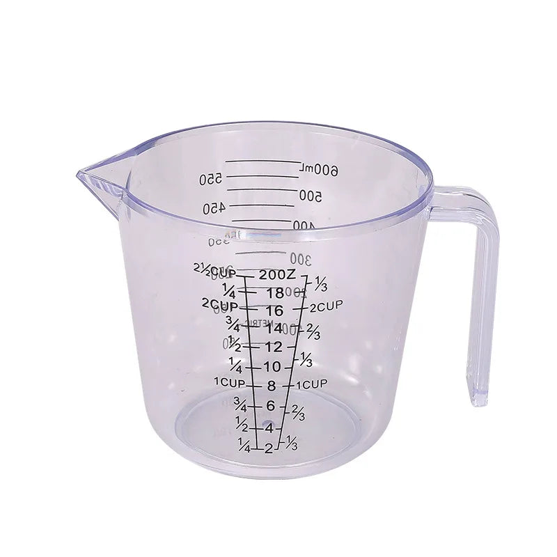 Household measuring cup transparent tape scale large capacity baking scale cup milk tea measuring tool measuring cup