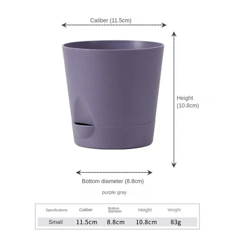 Detachable Bottom Flower Pot Lightweight Material Light Blue Home Supplies Breathable Flower Pot Breathable Flowerpot