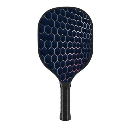 Wooden Pickleball Paddles Ribbed Handle Colorful Pickle Ball Racket Beginner Non-Slip Pickleball Training Equipment Child