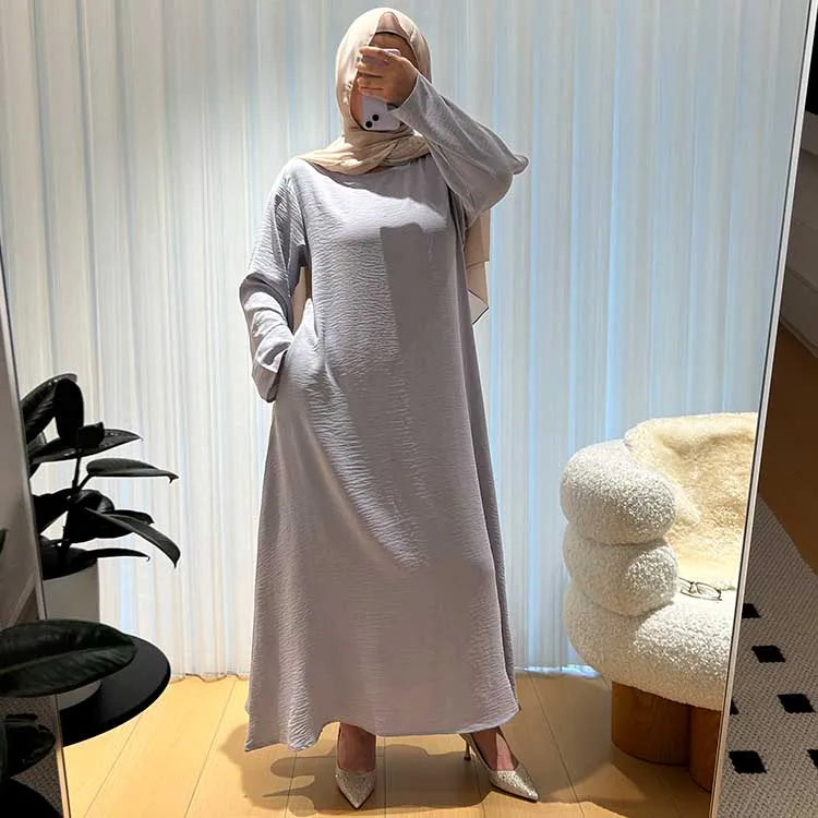 Muslim women's clothing abaya Middle East Dubai robe women's clothing oversized clothing women's long skirt MU-593