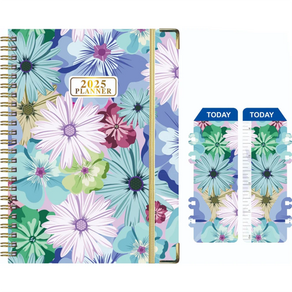 A5 2025 Daily Planner Notebook Journal Time Management Coil Notebook Daily Student Schedules To Do List English Notebook