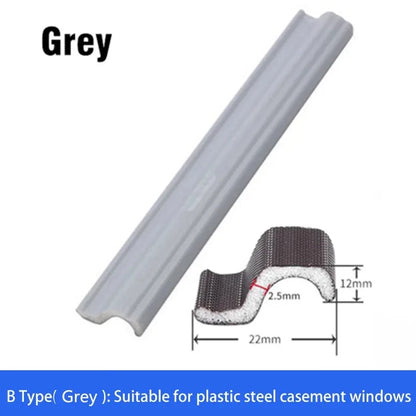 6M Soundproof Foam Sliding Window Sealing Strip  Wearable Casement Window Weather Stripping Door Gap Filler Acoustic Seal Tape