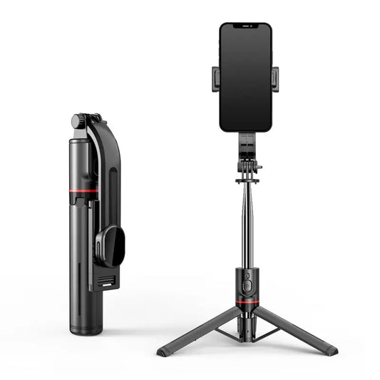 INRAM-L13 Versi Lanjutan Tongkat Selfie Bluetooth Wayarles Tripod Boleh Dilipat dengan Pengatup Jauh untuk Android IOS 2022 Panas Terkini 