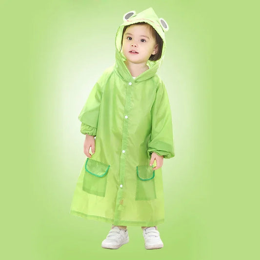 Raincoat Kids Cartoon Animal Style Waterproof Kids Raincoat Baby Raincoat for Children Rain Coat Rainwear Rain Coat Kids