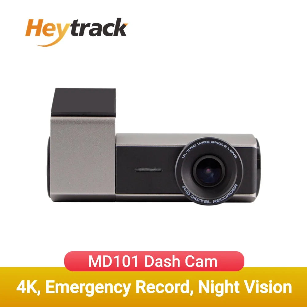 4K Dash Camera Ultra HD Front Dashcam For Car WiFi Dash Cam Vehicle DVR Video Recorder with Night Vision 24H Parking