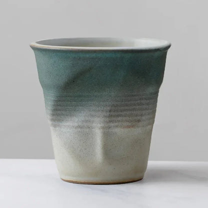 Ceramic Coffee Mug, Pottery Cups, Porcelain Tea Cup, Drinking Water, Teacup Mug, Kiln Change, 200ml, 1Pc