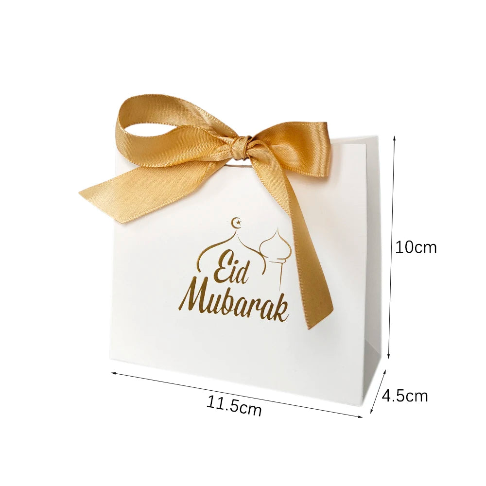 5 Keping Kotak Hadiah Eid Mubarak Kotak Kuki Gula-gula Eid Mubarak Beg Pembungkusan Hadiah Pesta Hari Raya Ramadan Nikmat Hiasan Eid Mubarak 2024 