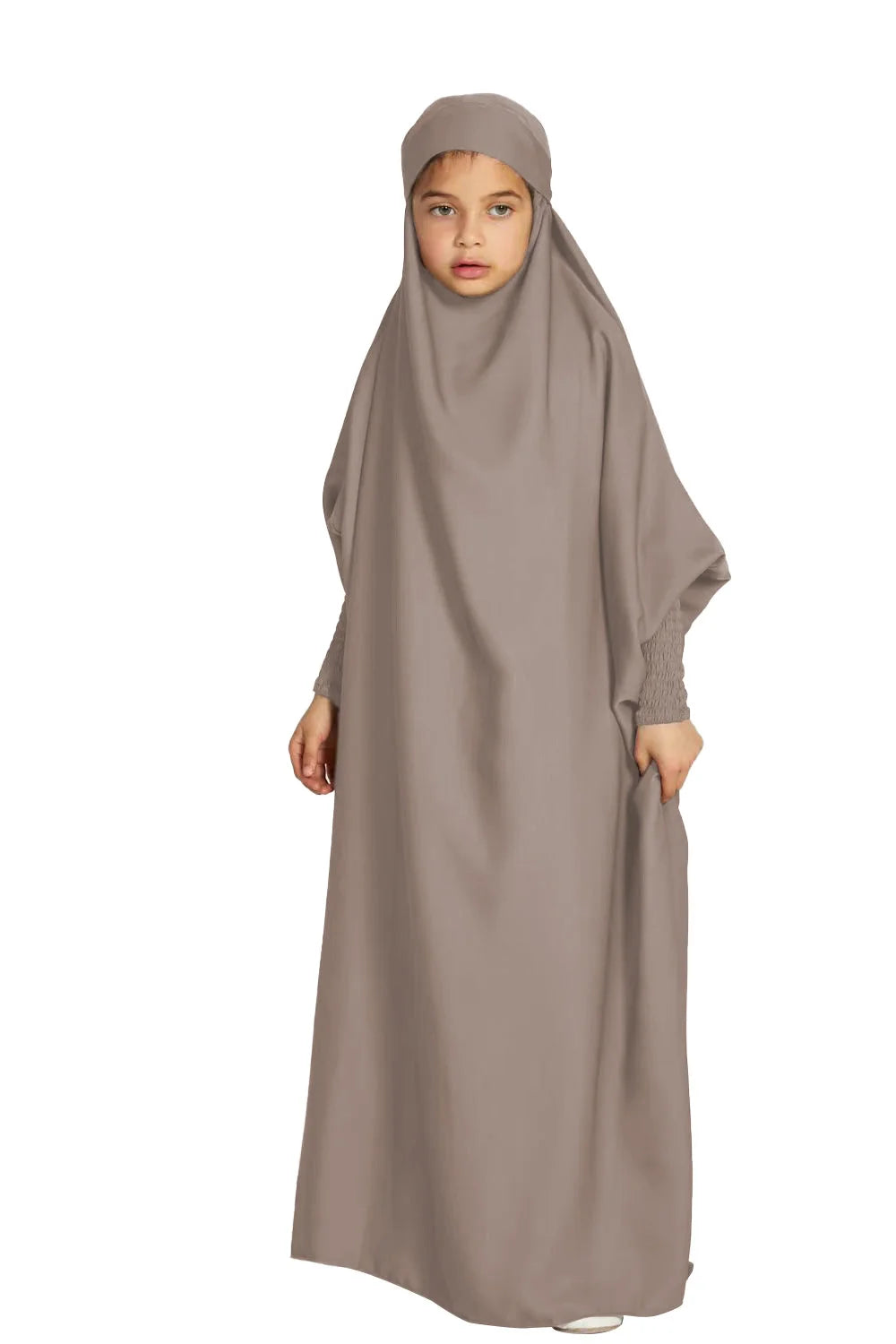 2024 Ramadan Eid Niqab Khimar Prayer Clothes For Women Kids Muslim Abaya Dubai Turkey Islam Dress Kebaya Robe Femme Musulmane