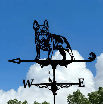 Garden Decorations Outdoor Wind Vane Greenhouse Garden Supplies Witch Dog Sailboat Eagle Rooster Weather Vane Shed Roof Iron Art