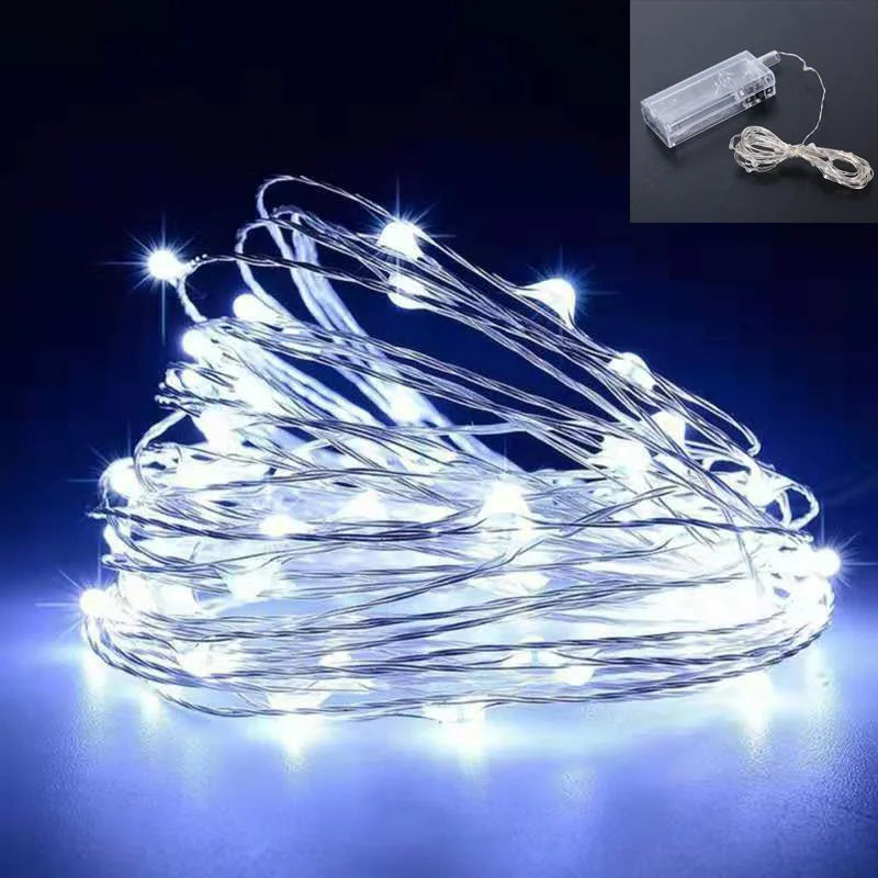 3M LED String Lights Curtain Garland Merry Christmas Tree Decorations for Home Ornaments Xmas Navidad 2022 New Year Decor Gift