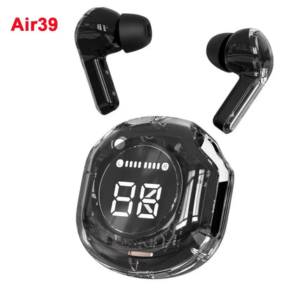 Air39 Wireless LED Bluetooth Earphones HIFI Earphones Power Digital Display Stereo Earphones Suitable for Xiaomi iPhone