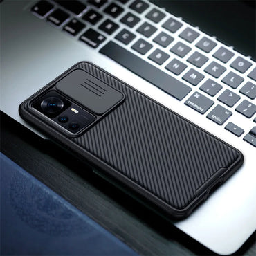 NILLKIN For Xiaomi 12T Pro Case CamShield Pro Case PC + TPU Slide Camera Cover Lens Privacy Protection Back Cover For Xiaomi 12T