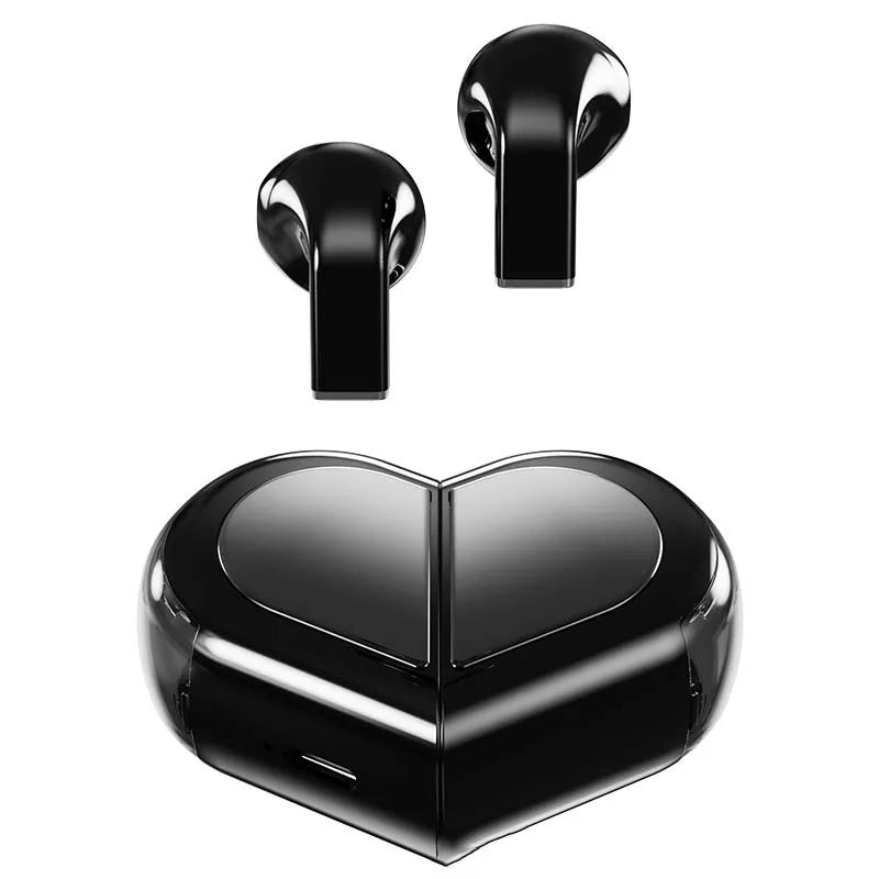 Creative Rotatable Bluetooth Earphones, Love TWS 5.3 Wireless Earphones, Deformation Earphones