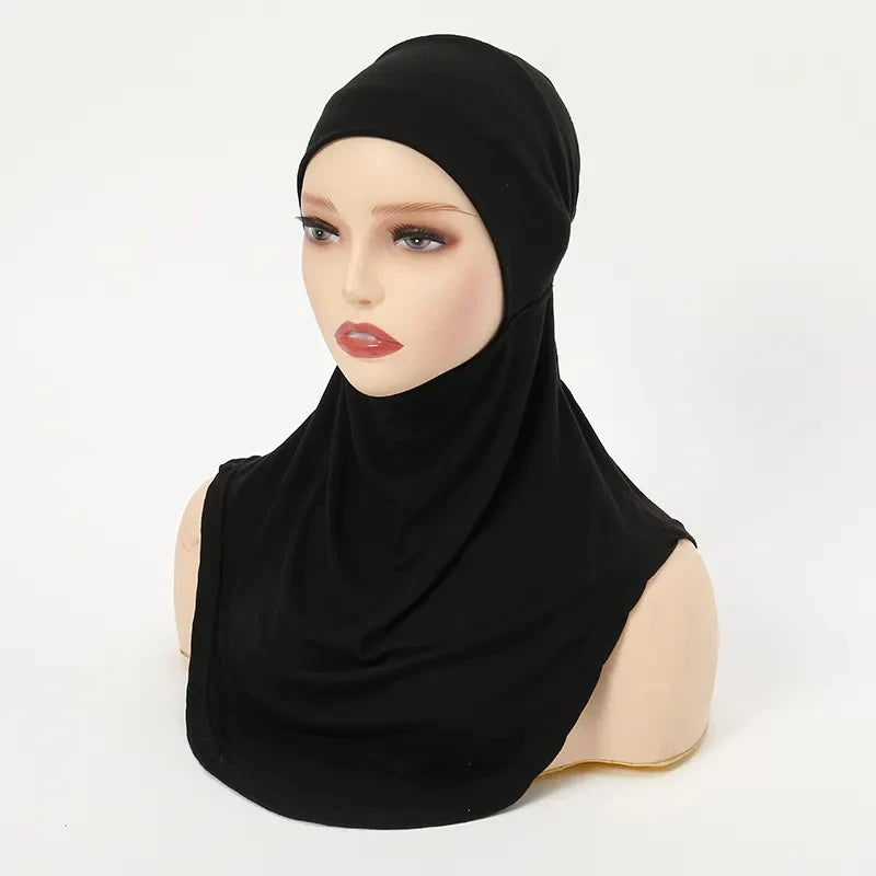 Ramadan Islamic Muslim Underscarf Women Veil Hijab Head Scarves Muslim Women Scarf Turbans Head For Woman Hijabs Caps Hat