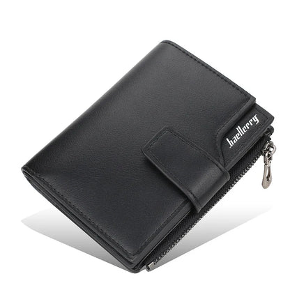 Small Wallets for Women Baellerry Trifold Short Red Wallet Multi Card Holder Luxury Black Mini Coin Purse Leather Womans Purses