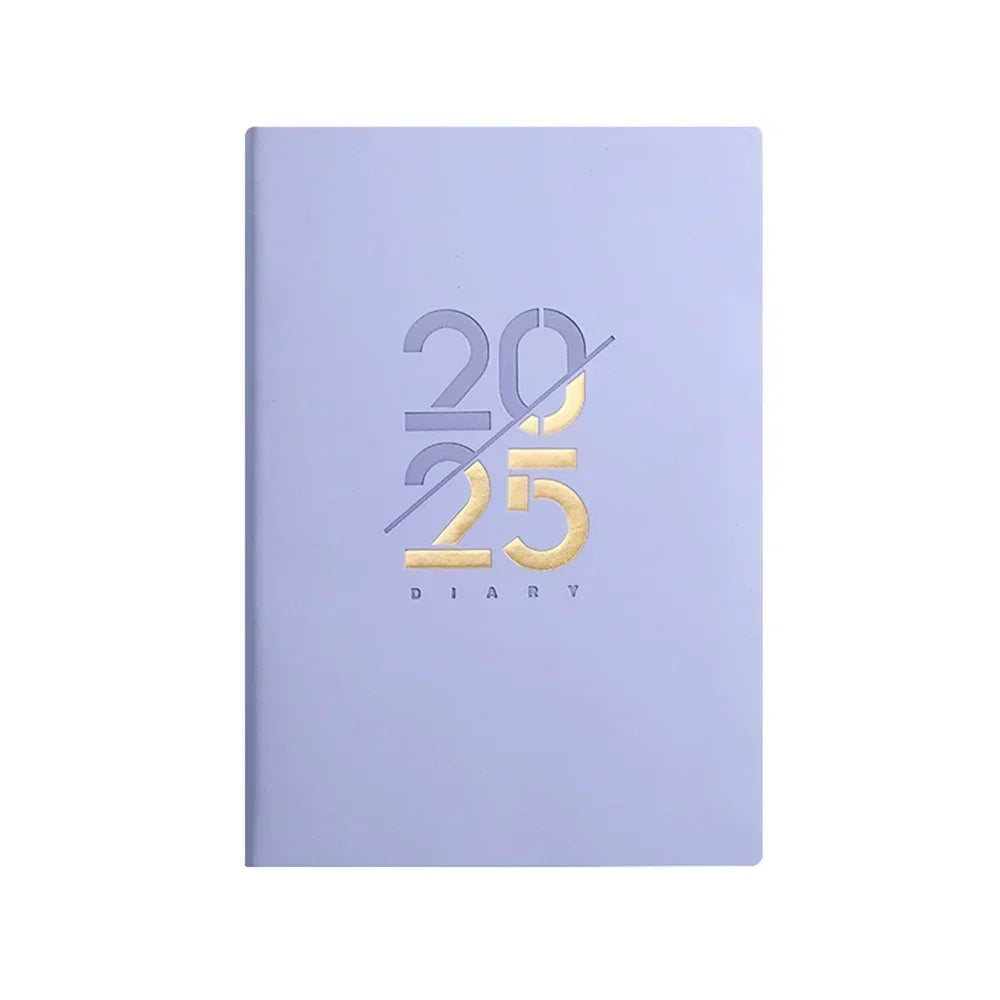 2025 A5 Notebook Agenda Diary Notebook Monthly Calendar Daily Planner  Portable List Planner Notebook School Office Stationery