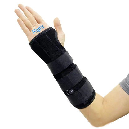 Lengan Pergelangan Tangan Perubatan Menyokong pendakap Carpal Tunnel Sprain Splint Forearm Pelindung Penetapan patah artikular hiperartikular 