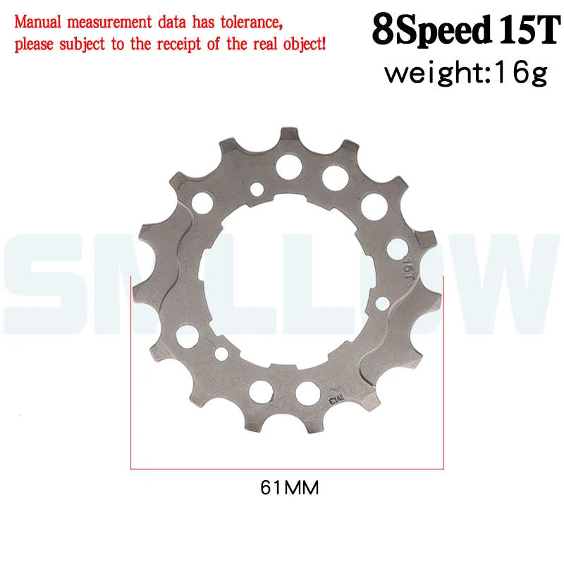 Mountain Bicycle Flywheel Teeth 11T 12T 13T 14T 15T 16T 17T 18T 19T 21T 8 SpeedSteel Freewheel Gear Denticulate Repair Parts