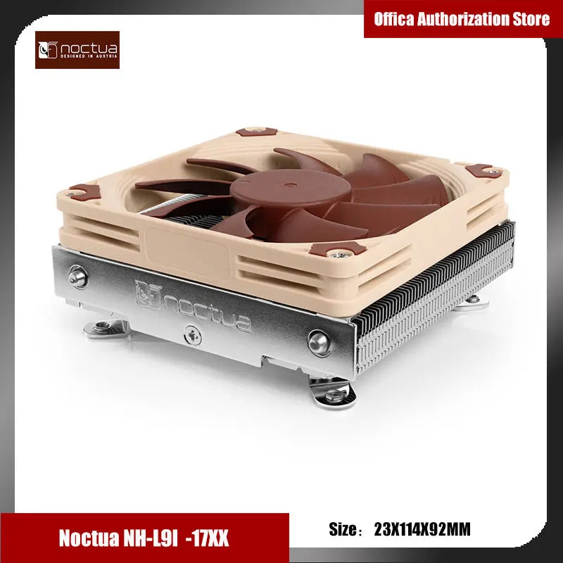 Noctua NH-L9a-AM4/NH-L9i 92mm Fan AMD AM4 Platform CPU Cooler 37mm Height NH-L9a-AM4 Tower Radiator 6 Years Warranty