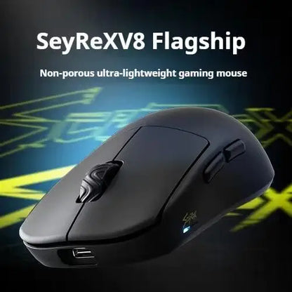 SCYROX V8 Gaming Mouse 2 Wireless Mouse custom Mouse Support 8k 36g Mode 2.4G LightWeight Nordic Pixart 3950 Gaming Mouse