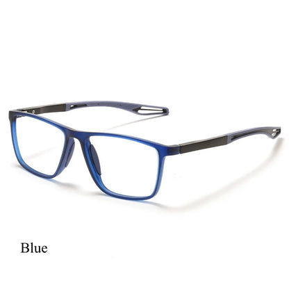 ZHIQING Sport Glasses TR90 Eyeglasses Frames Ultralight Prescription Myopia Eyeglasses Frames for Men